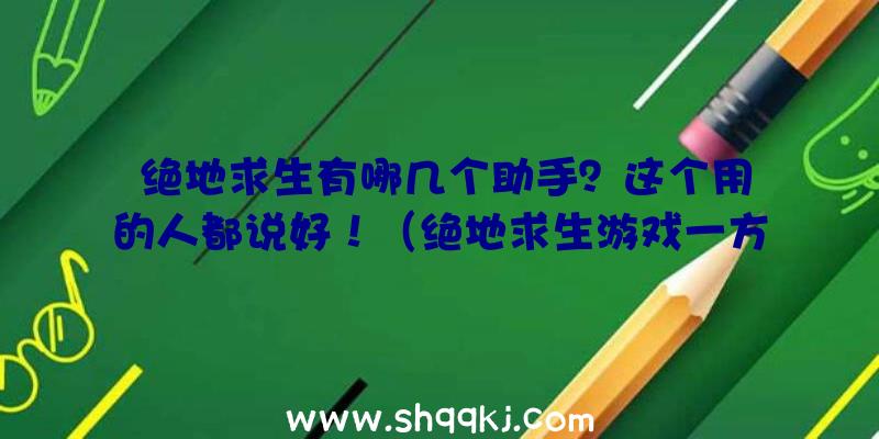 绝地求生有哪几个助手？这个用的人都说好！（绝地求生游戏一方面想尽办法的阻拦其他的辅助软件）